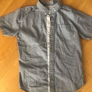 Quiksilver boys button down shirt